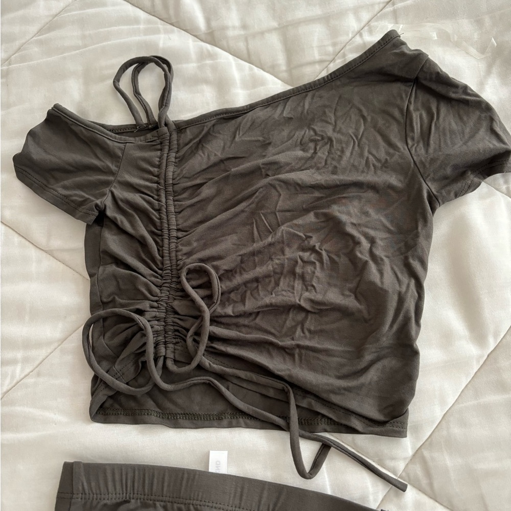 Top and skirt set